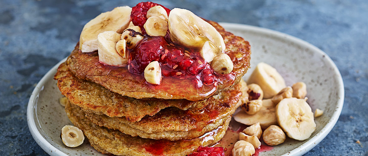 Oat Banana Pancake – Bananpannkaka med havre