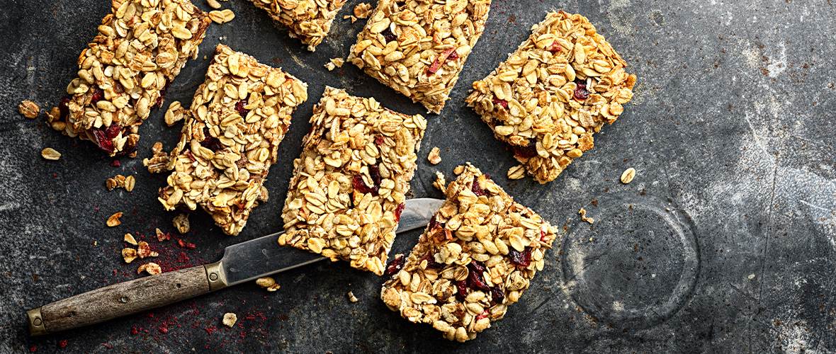 Frukt och bär-müslibars