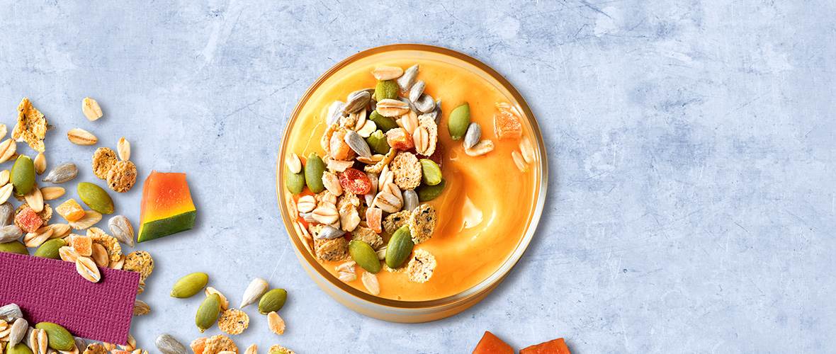 Mango Mash – smoothie med mango och havregryn